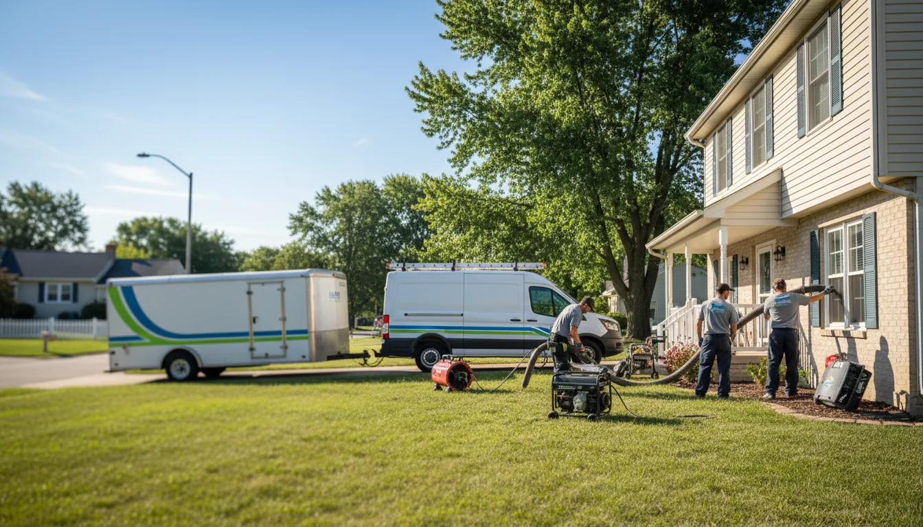 Flooded Basement Restoration And Cleanup With Repair in Crookston, NE near me